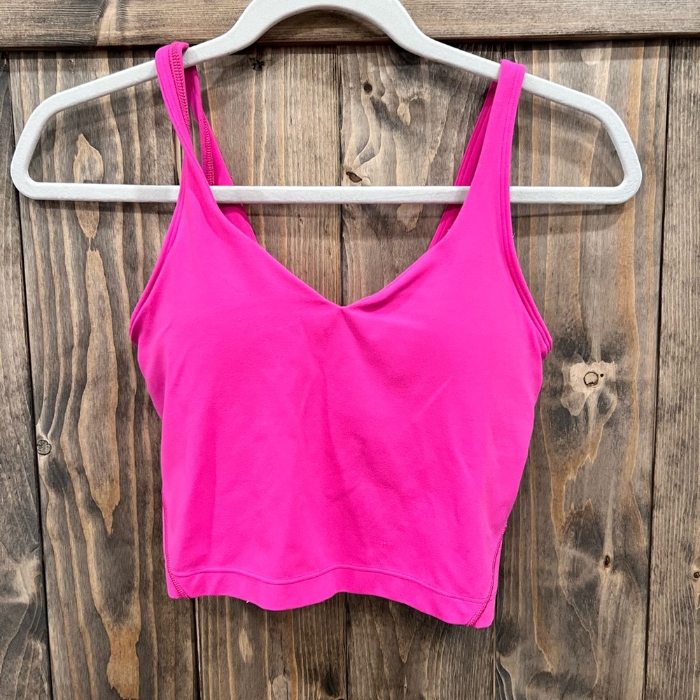 Lululemon align tank size 4 sonic pink